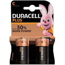 DURACELL Plus Power MN1400 MEZZA TORCIA C BL2x10